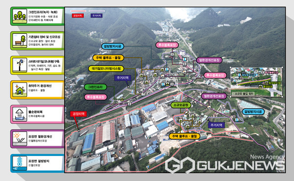(사진제공=김해시) 김해시는 생림면에 기후안심마을 만든다.