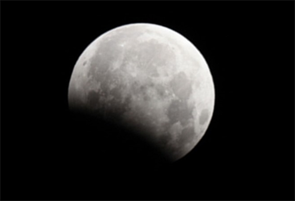 부분월식 (사진출처=한국천문연구원)