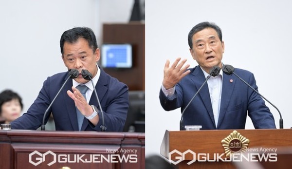 제421회 임시회 행정사무감사에서 이 부분을 두고 도감사위원장이 봐준 것이 아니냐는 오해까지 빚어져 더 큰 논란으로 불거졌다.[사진=제주도의회]