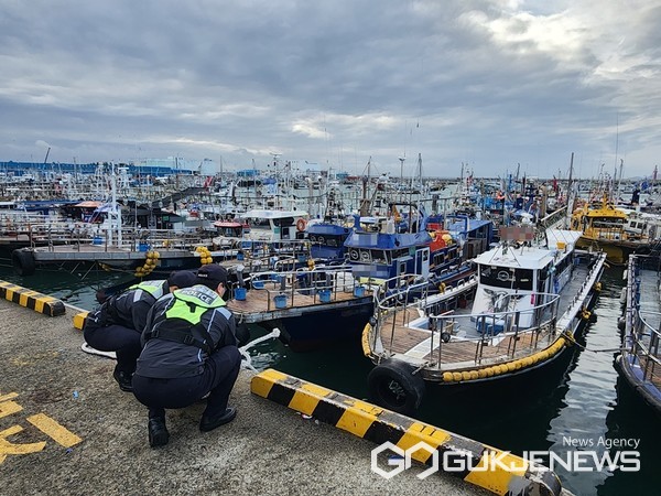 ▲ 군산 비응항 / 사진=군산해경)