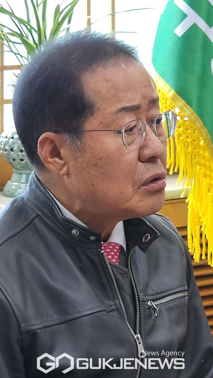 홍준표 대구시장/사진=이진화 기자