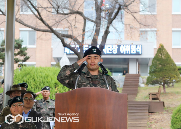[단독] 육군 제1보병사단장 이·취임식 거행