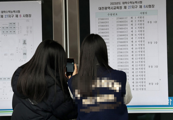 수능예비소집일, 수능시험, 모의고사 (국제뉴스DB)