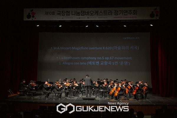 제10회 국장협 나눔챔버오케스트라 정기연주회 [사진제공=국제장애인문화교류협회중앙회]