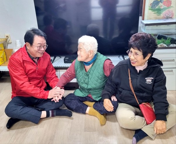 (사진제공=국민의힘 중앙위) 22대 국회의원선거 양산시(을) 출마 준비하는 윤종운 청정냉동 대표이사,