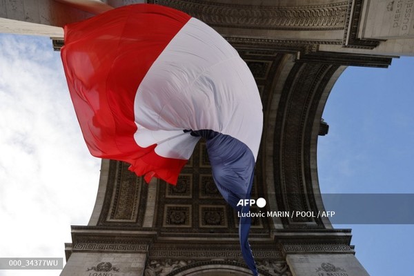 프랑스 국기. 사진제공/AFP통신