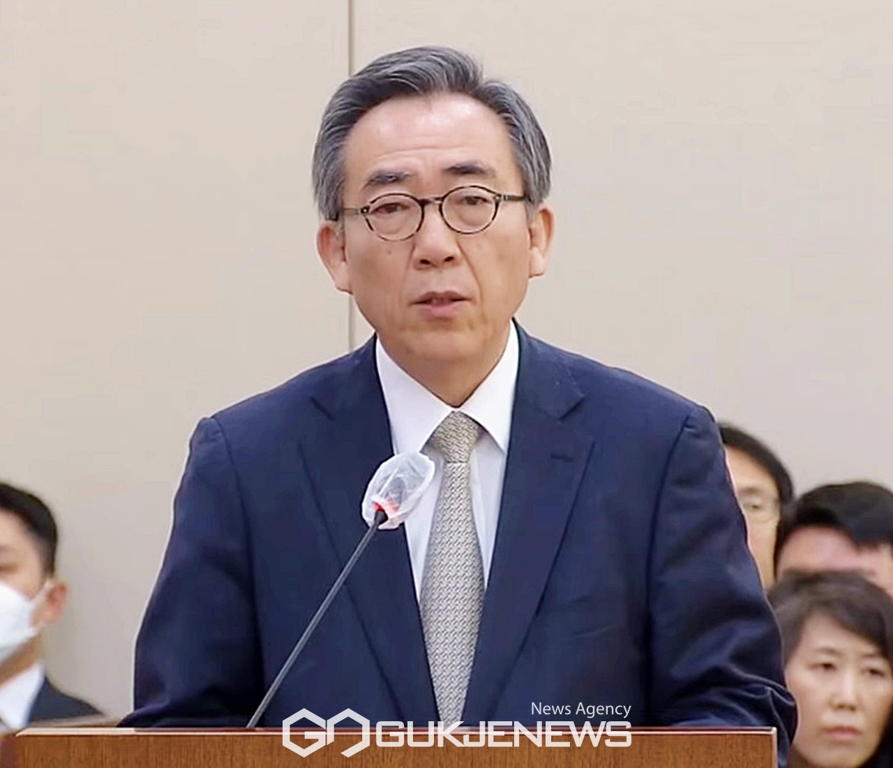 ▲조태열 외교부 장관 후보자는 8일 오전 국회 외교통일위원회 인사청문회에서 모두발언을 하고 있다./사진=이용우 기자