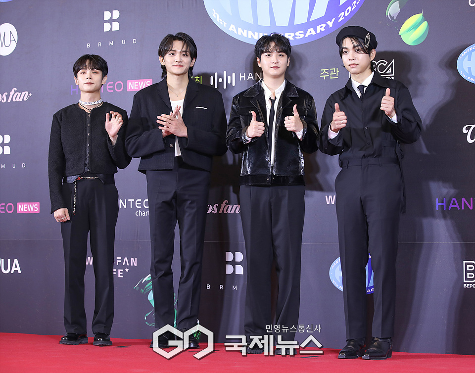 ▲ 밴드 루시(신예찬, 조원상, 신광일, 최상엽) / ⓒ이대웅 기자