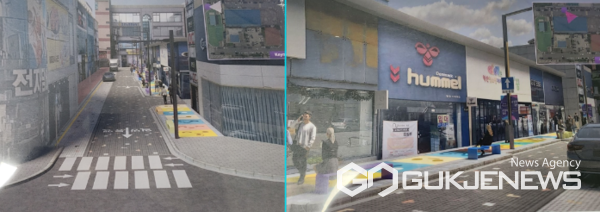 익산시 청소년 문화의 거리 조성도 (사진=익산시청)