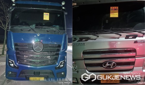 제천시가 차고지외 밤샘주차하는 대형화물·여객자동차·건설기계에 대해 집중 계도·단속을 한다.