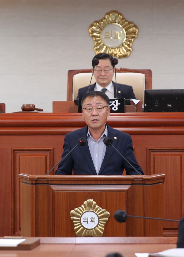                                               (사진=장수군)장수군의회 김남수 의원