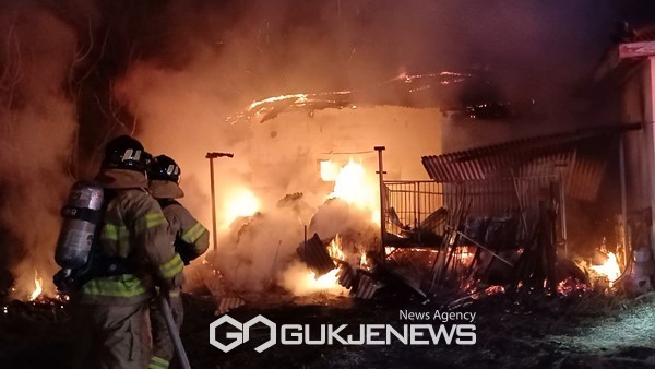 주택화재 자료사진. 사진=보령소방서