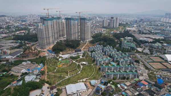 익산 도심 한가운데 도시 숲…마동공원, 신호탄=마동공원 전경(사진=익산시 제공)