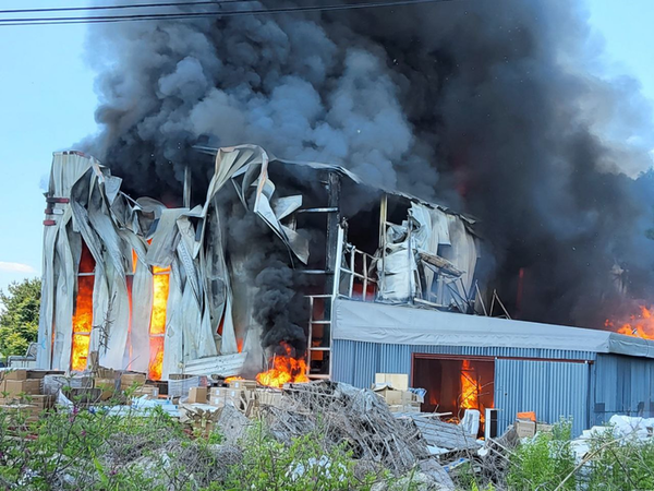 여주 화재 (사진=경기도소방재난본부)