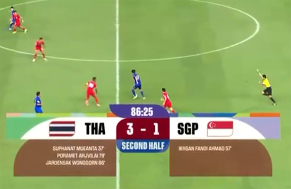 태국 싱가포르 축구중계일정 (사진=FIFA)