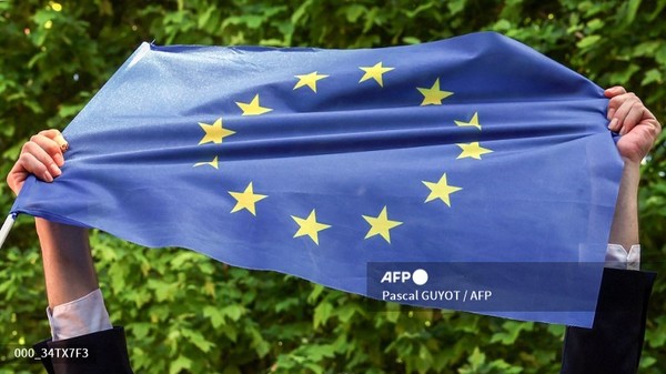 유럽연합 깃발. 사진제공/AFP통신