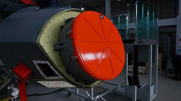  (사진제공=(주)한화) 한국형 전투기(KF-21)에 장착된 한화시스템의 AESA 레이다