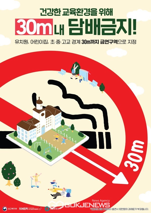 사진= 보건복지부 금연구역 홍보물