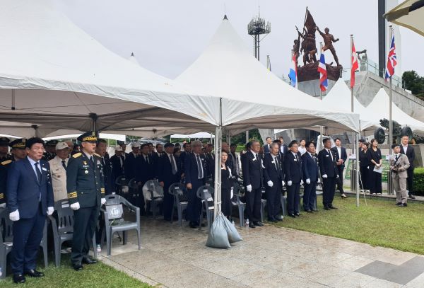 백선엽장군 서거 4주기 추모행사.(사진=경북도)