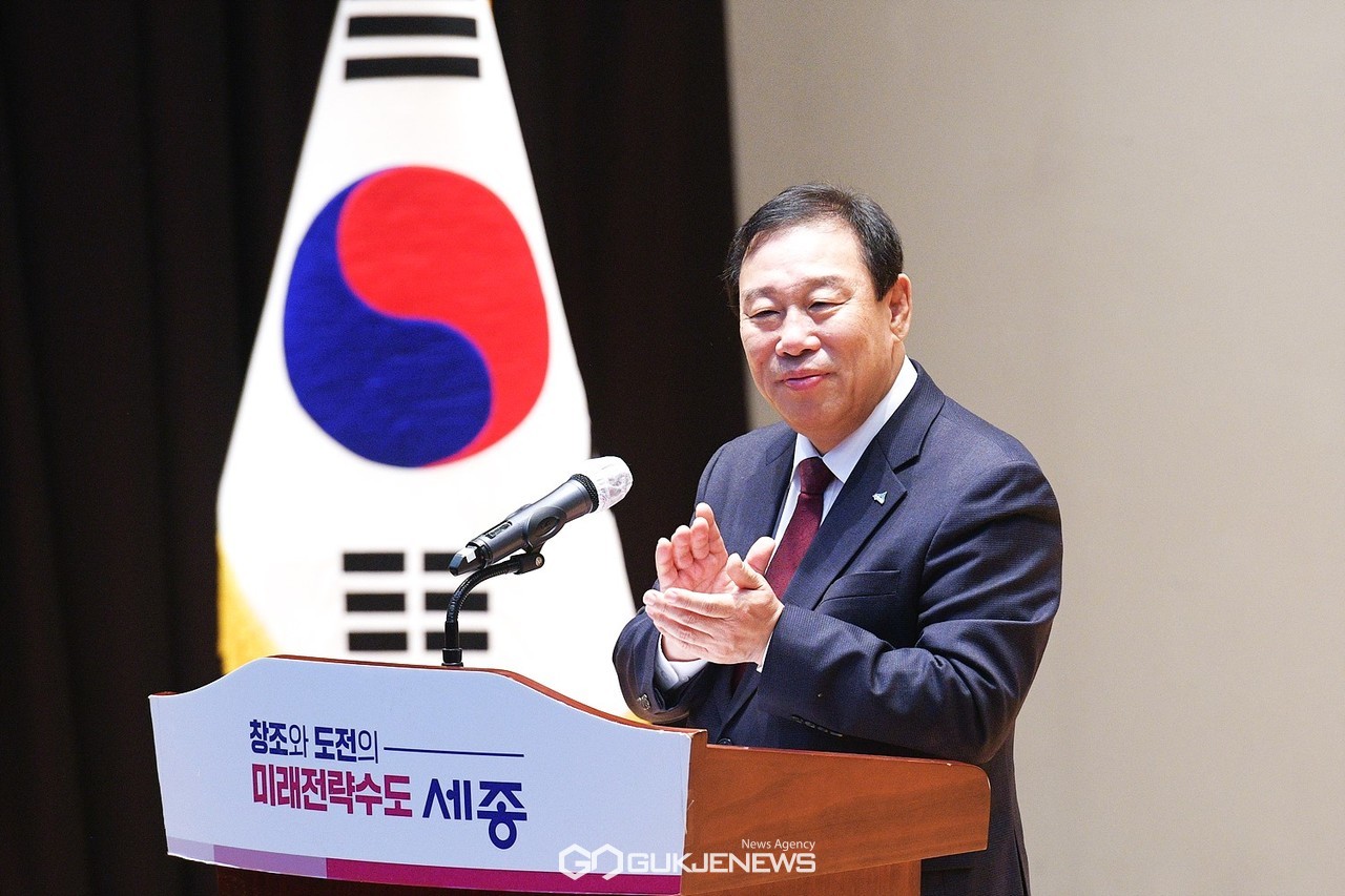 최민호 시장. 사진/세종시청