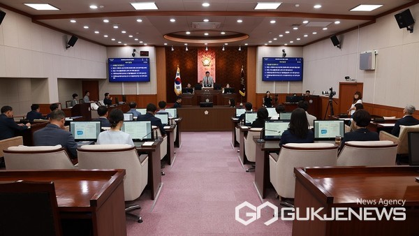 제338회 임시회 모습