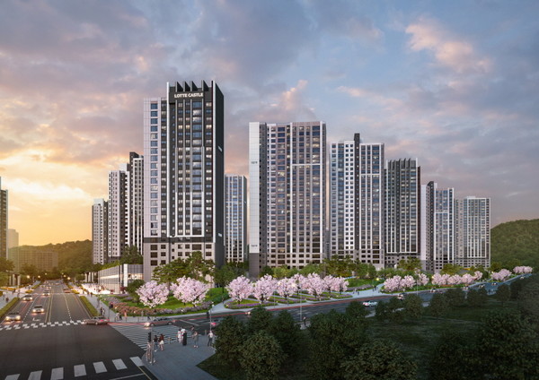 계양 롯데캐슬 파크시티 투시도