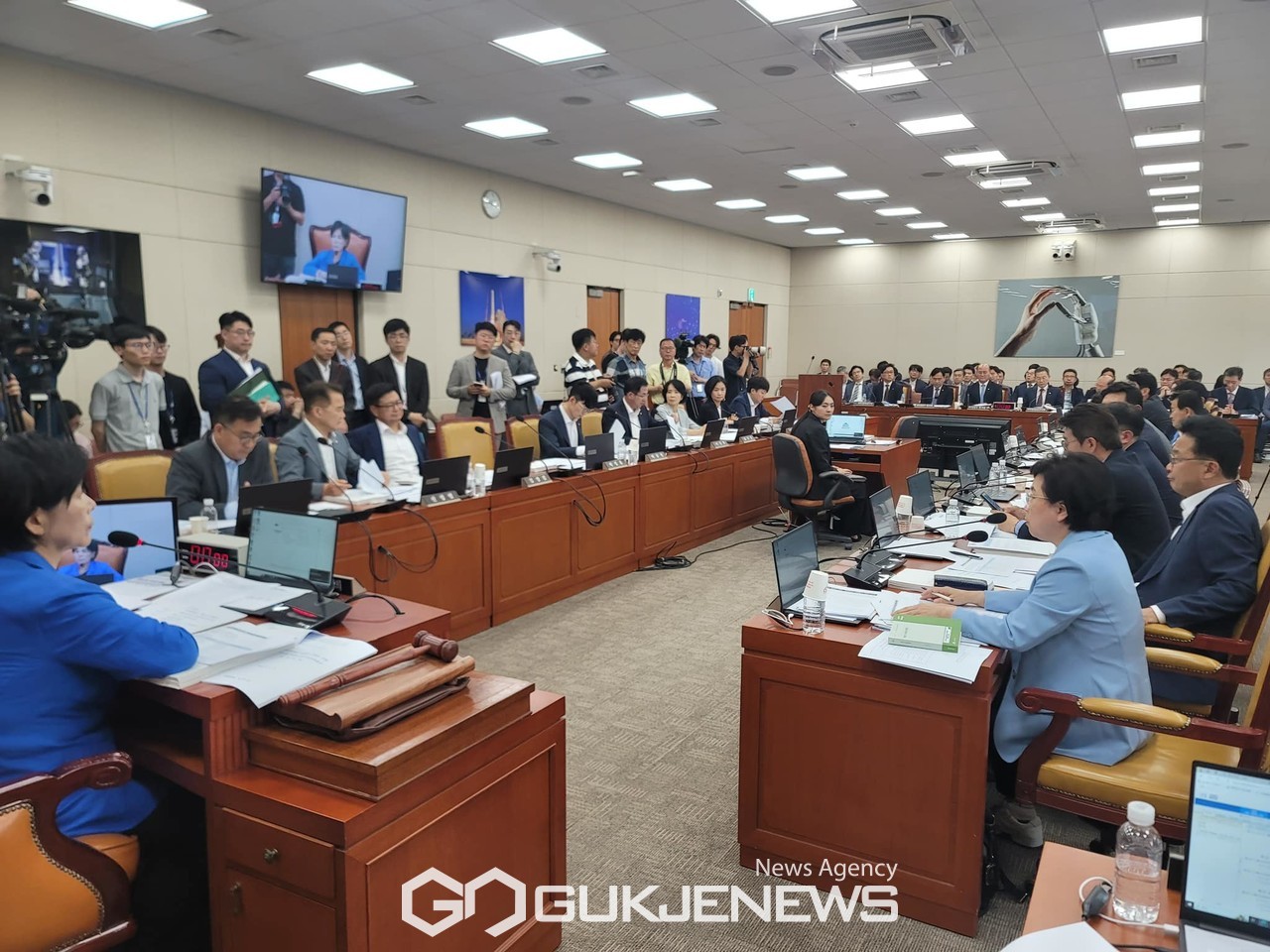 ▲국회 과방위원회 전체회의./국제뉴스DB