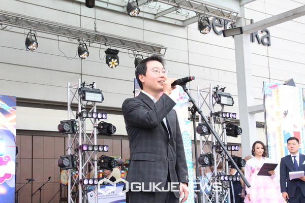 한국문화원-카자흐스탄 고려인협회 간 MOU  [사진제공=주카자흐스탄 한국문화원]