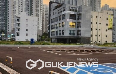 논란이 되고 있는 충남 서산시 예천 2지구 공영주차장 조성 사업지(사진/백승일)