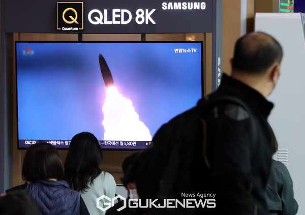 북한 탄도미사일 발사 /사진=이용우기자