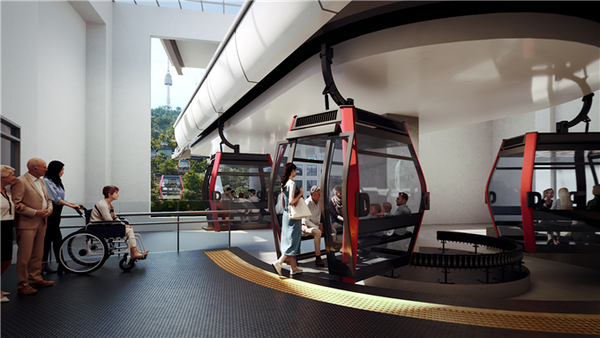 남산 곤돌라 캐빈 조성(안) (서울시 제공)