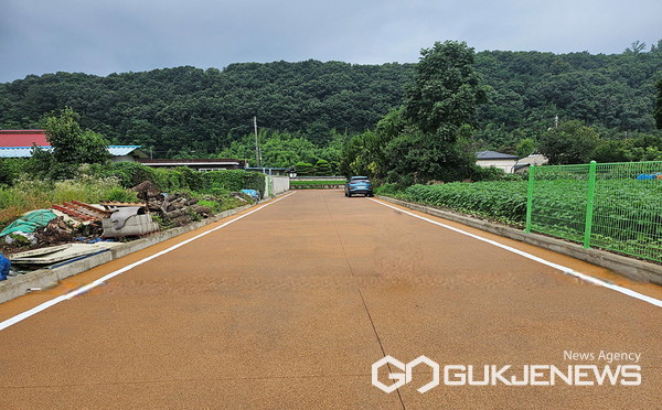 (사진제공=진주시)소로지수2-16호선 도시계획도로