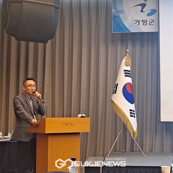 사진/국제뉴스 이재호 기자                  김영대 포천 문화관광재단팀장