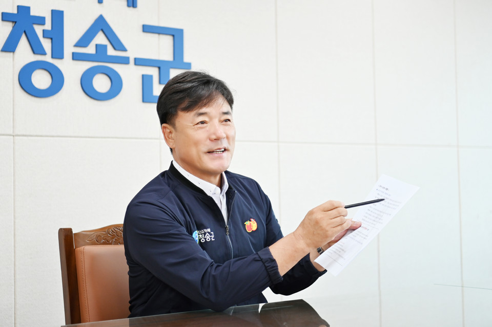 (윤경희 청송군수)(사진제공=청송군)