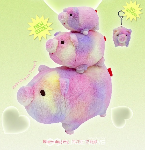 롯데관광개발은 제주 드림타워 복합리조트가 제주를 상징하는 돌하르방, 흑돼지를 모티브로 제작한 PB상품(Private Brand, 자체브랜드 상품)인 인형, 키링 7종이 최근 많은 인기를 끌고 있다.[사진=롯데관광개발]