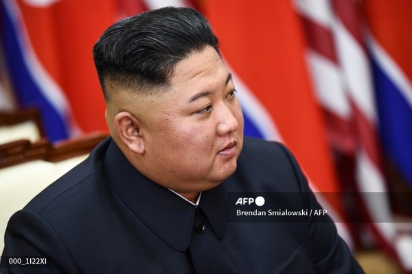 김정은 북한 국무위원장. 사진제공/AFP통신