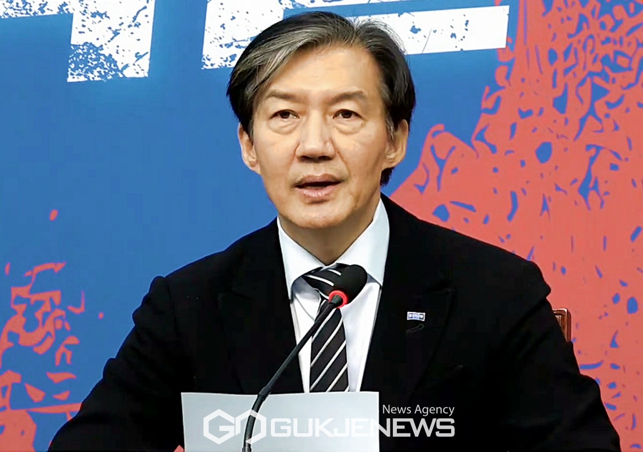 ▲조국혁신당 조국 대표 / 사진=이용우 기자