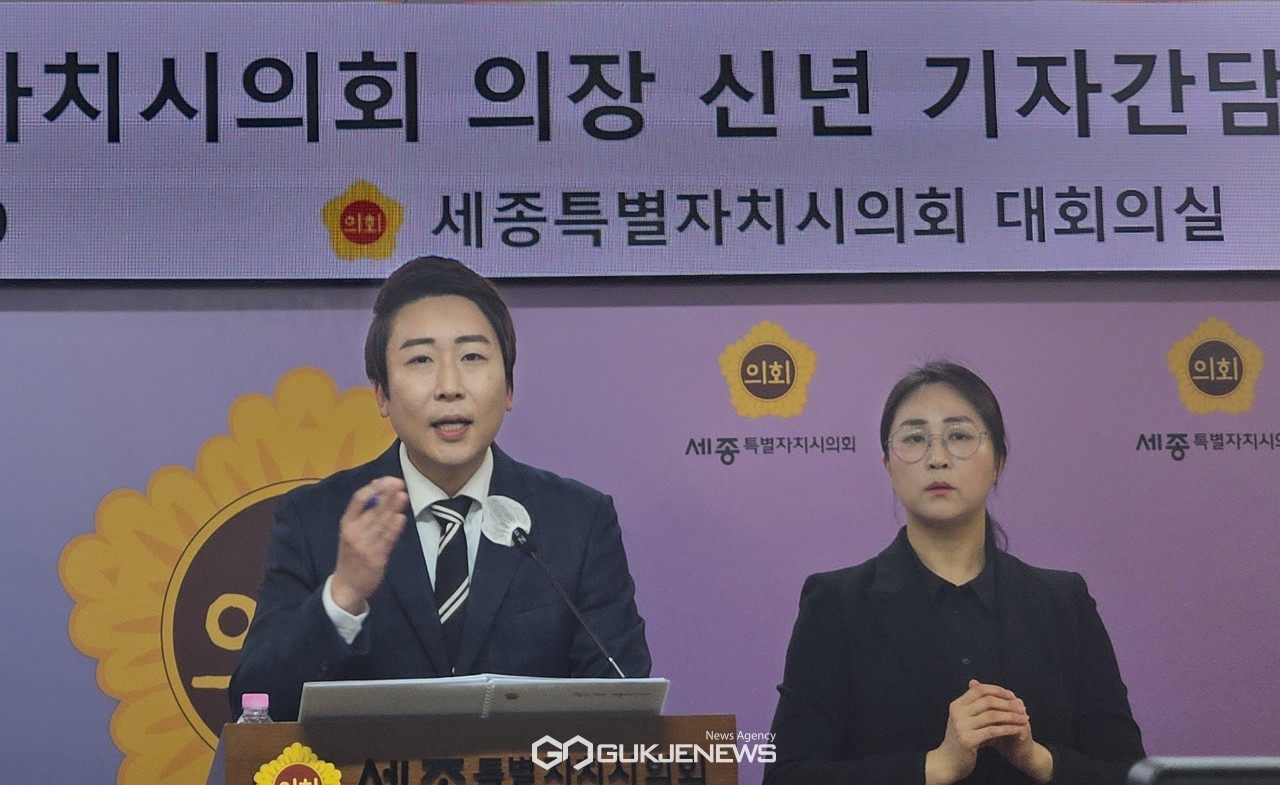 세종시의회 임채성 의장/신건수 기자 