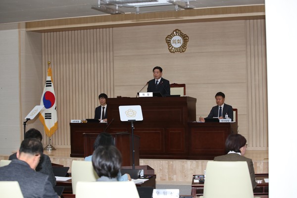 본회의(사진=익산시의회 제공)