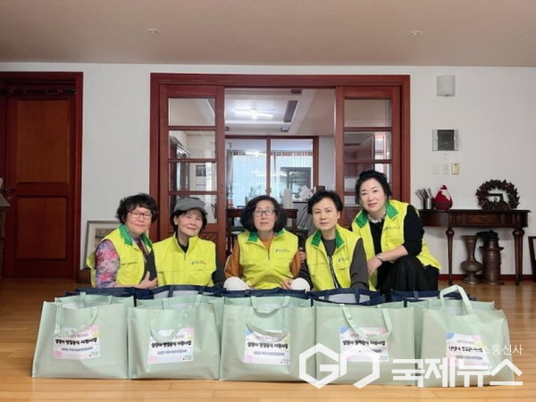 성복동 설맞이 명절음식 지원사업 실시(사진=용인시)