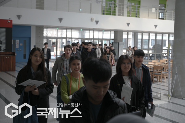 제주관광대학교- 캠퍼스투어.[사진=제주지역혁신플랫폼 대학교육혁신본부]