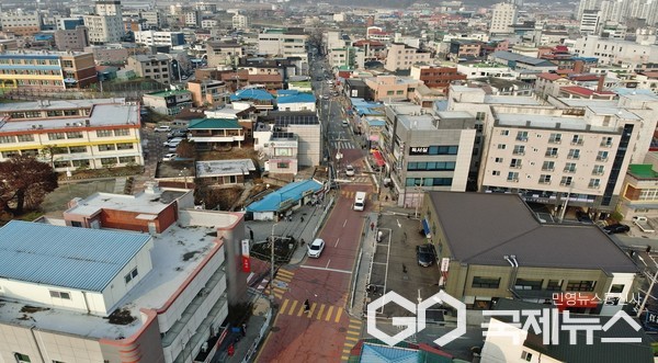 지중화사업 대상 지역.(제공=진천군청)