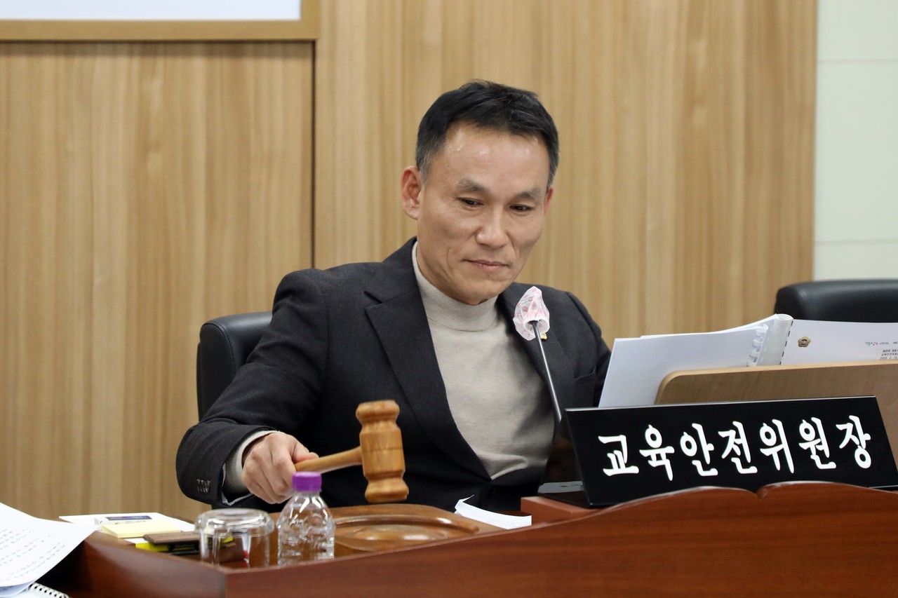 세종시의회 교육안전위원회 윤지성 위원장