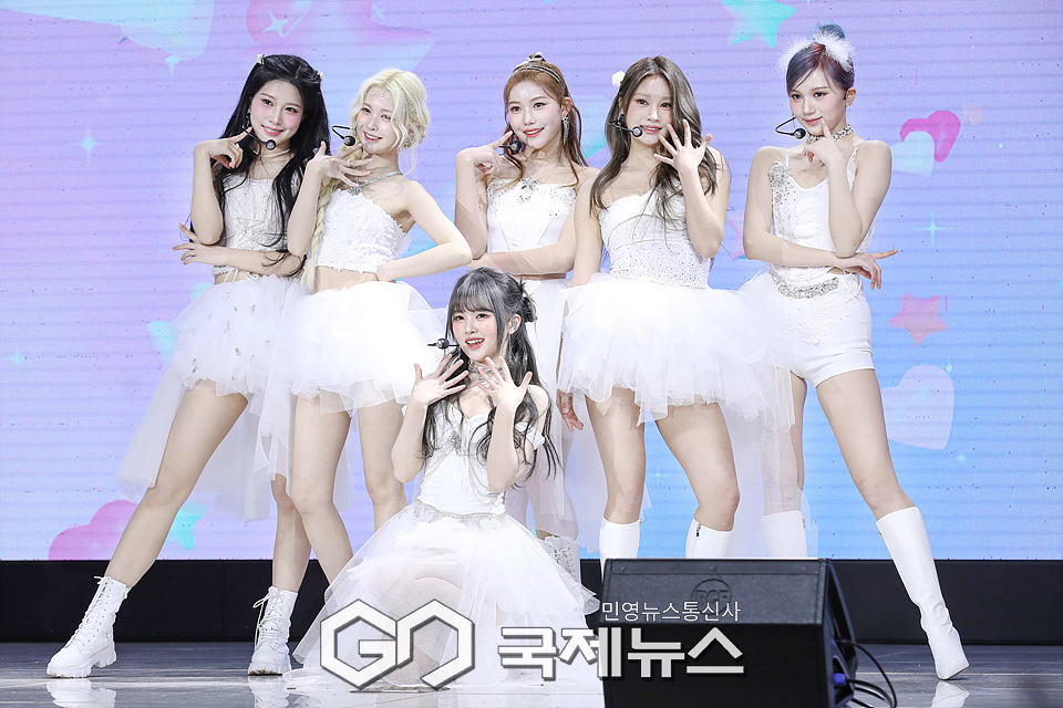 [GJ포토+] 6인조 걸그룹 블링원(Blingone) 차이나 K-POP 공식 데뷔