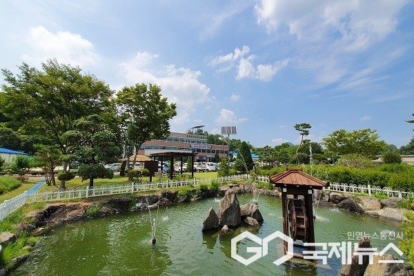 옥천군농업기술센터 전경.