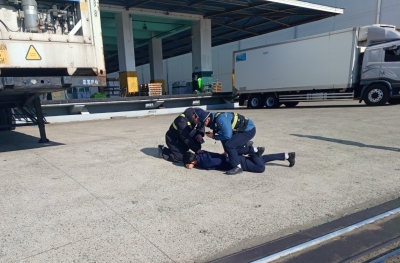 감천항 밀입국 예방 불시 합동훈련 모습/제공=BPA