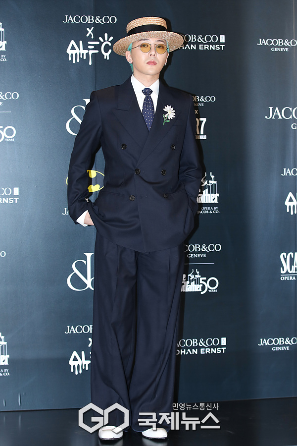 [GJ포토+] 지드래곤(GD), '존재감 뽐내는 글로벌 아이콘'(제이콥앤코 JACOB&CO)