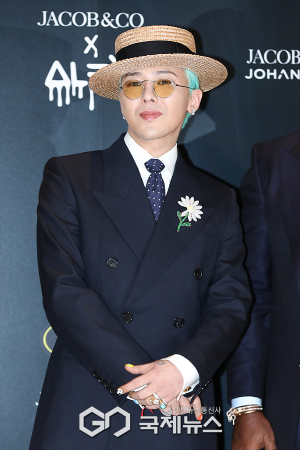 [GJ포토] 지드래곤(GD), '멋쟁이 신사'(제이콥앤코 JACOB&CO)