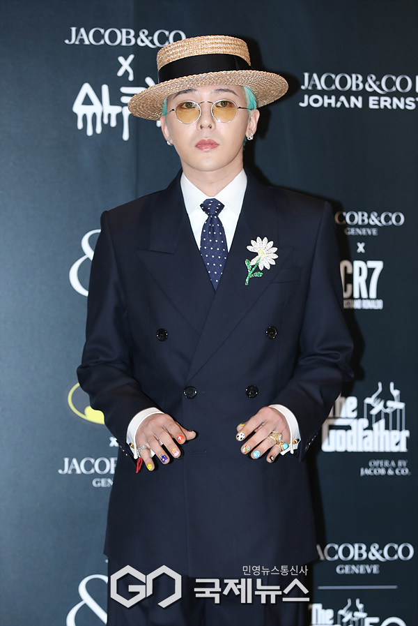 [GJ포토] 지드래곤(GD), '권지용 자체가 패션'(제이콥앤코 JACOB&CO)