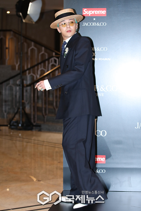 [GJ포토] 지드래곤(GD), '갈까 말까~'(제이콥앤코 JACOB&CO)